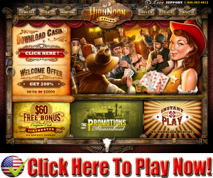 High Noon Casino : $60.00 Free No Deposit Bonus