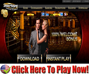 Intertops Casino Classic : $100 Free Deposit Match Bonus