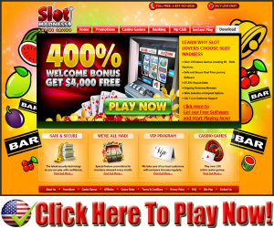Slot Madness Casino : $4,000 Free Welcome Bonus